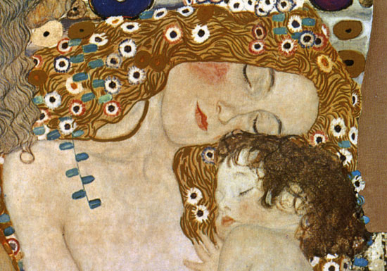 Mother Child Klimt