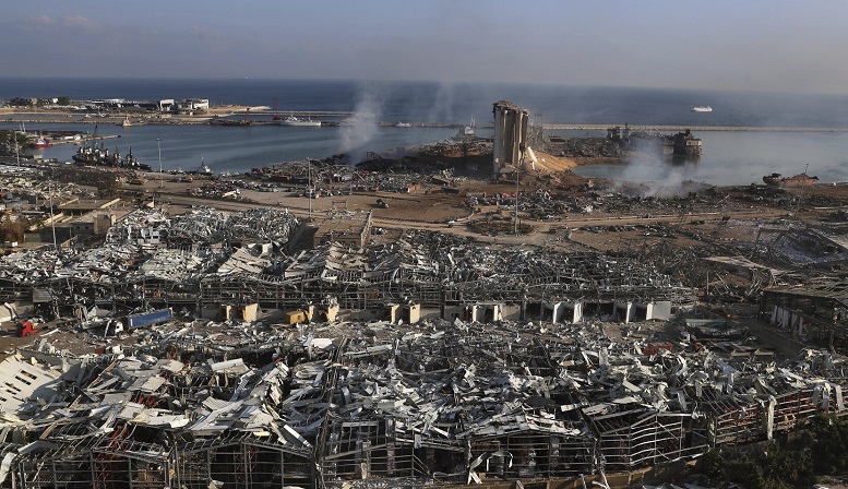 beirut port after explosion