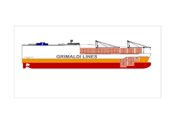 Grimaldi G5 ro ro multipurpose