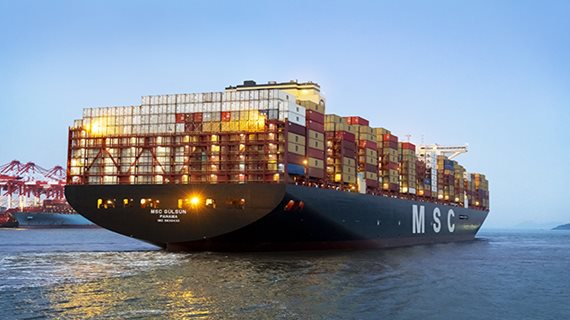 msc containership