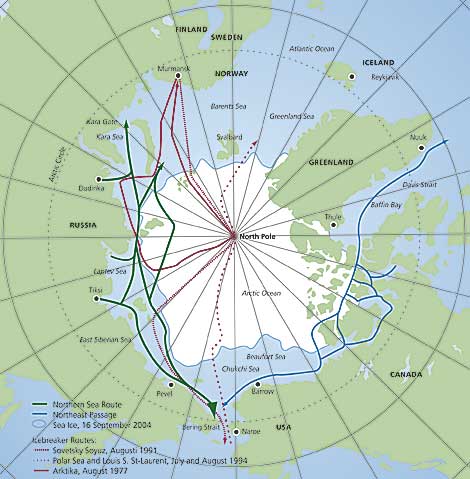 arctic routes